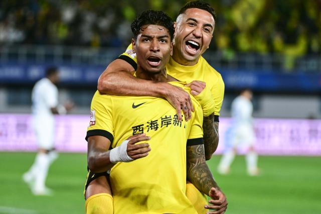 体育视频-【中超】毛伟杰送点马特乌斯点射 西海岸2比0英博